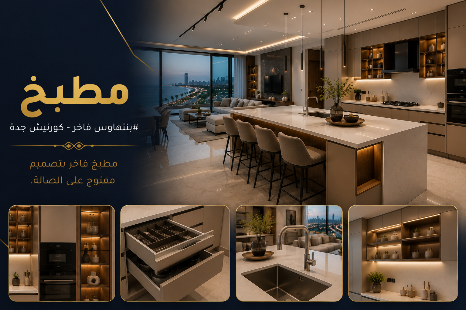 بنتهاوس فاخر - كورنيش جدة
